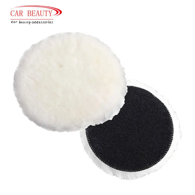 1Pc Wool Polishing Pad For Polisher Machine Waxing Polishing Buffing Car Paint Care Polisher Pads For Car Polisher 4/5/6/7Inch