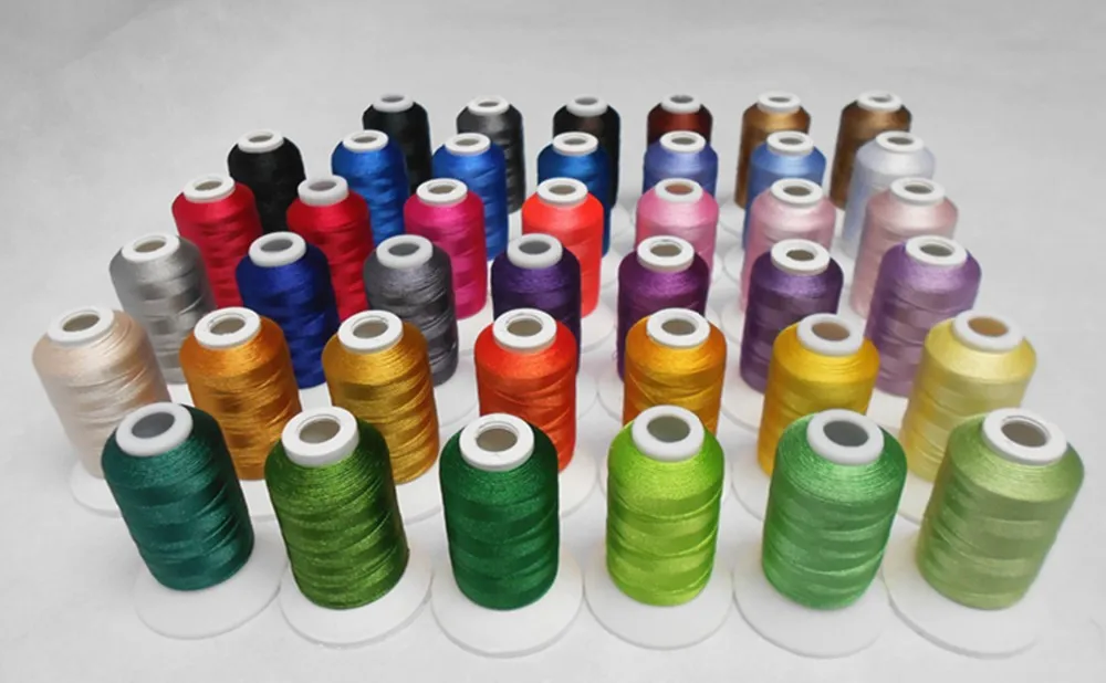 

Brother Colors Series Machine Embroidery Thread Filament Computer Machine Thread 500m*40 * 4 Sets, Bargain Price