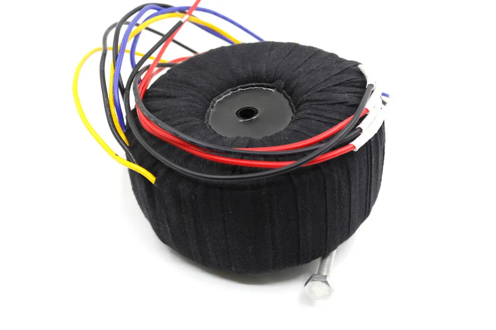 

500VA ( 500W ) Black Cloth Toroid Transformer For NAP200 Amp 28V-0-28V 28V-0-28V