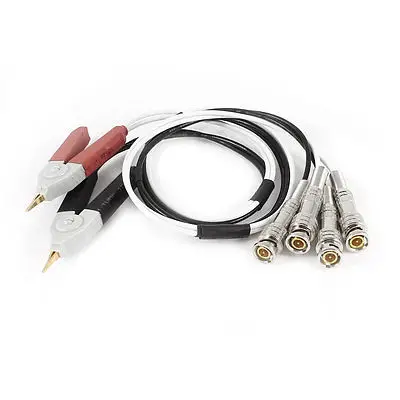 

Coaxial Test Cable BNC Male Plug to Dual Alligator Clip Lead 90cm 3Ft