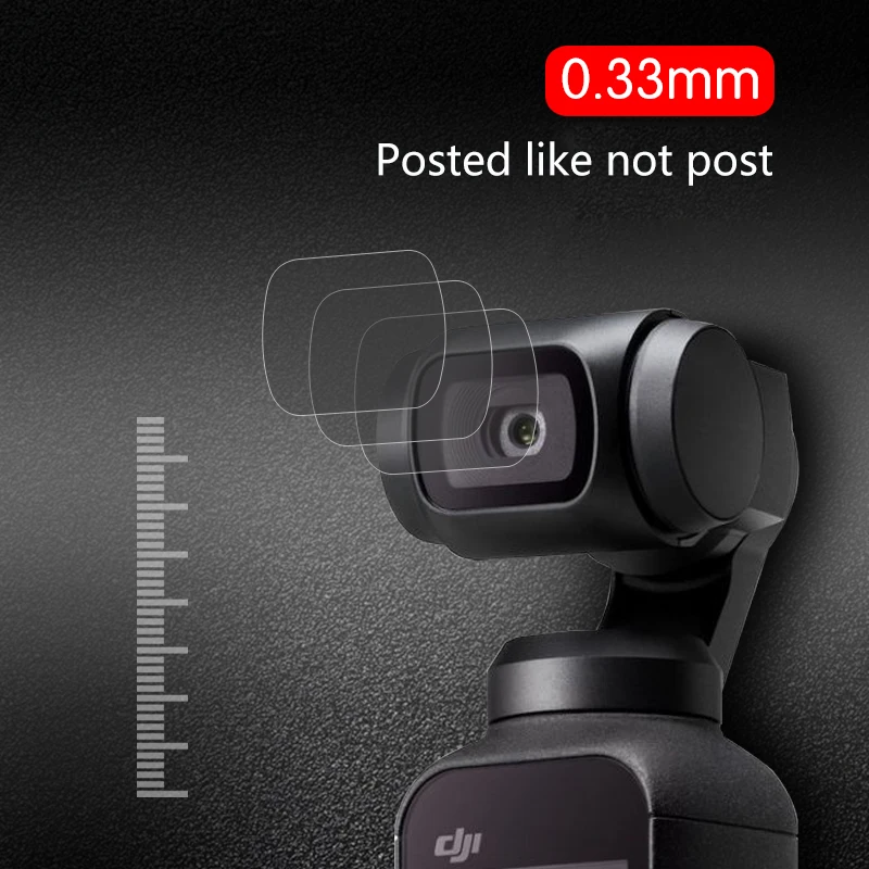 جديد وصول Osmo جيب قسط المقسى فيلم 4 H واقي للشاشة فيلم الاكسسوارات Osmo جيب كاميرا المقسى طبقة رقيقة واقية