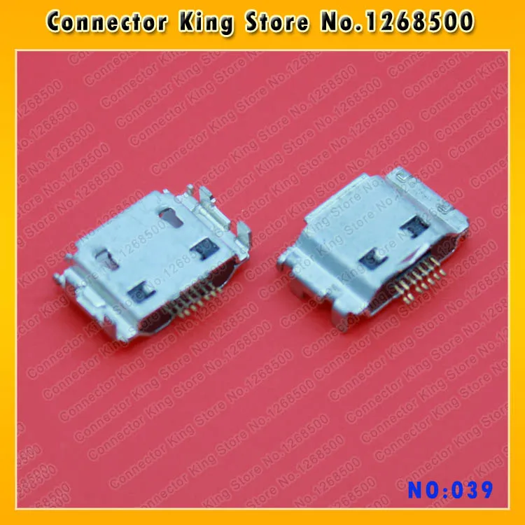 100pcs/lot micro 7pin USB connector repair parts for samsung S5830 S8300 S8000 I9220 N7000 S3930 charging port,MC-039