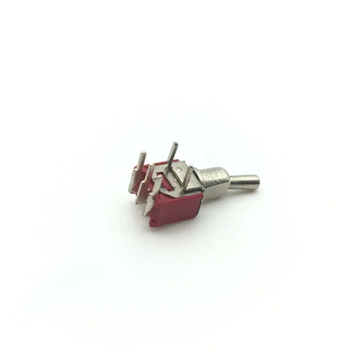 (5pcs/lot) SMTS-102 C3 Toggle Switch 3Pins 2 Position Mounting 5mm ON-ON AC 1.5A 250V DC 3A 125V Horizontal Type
