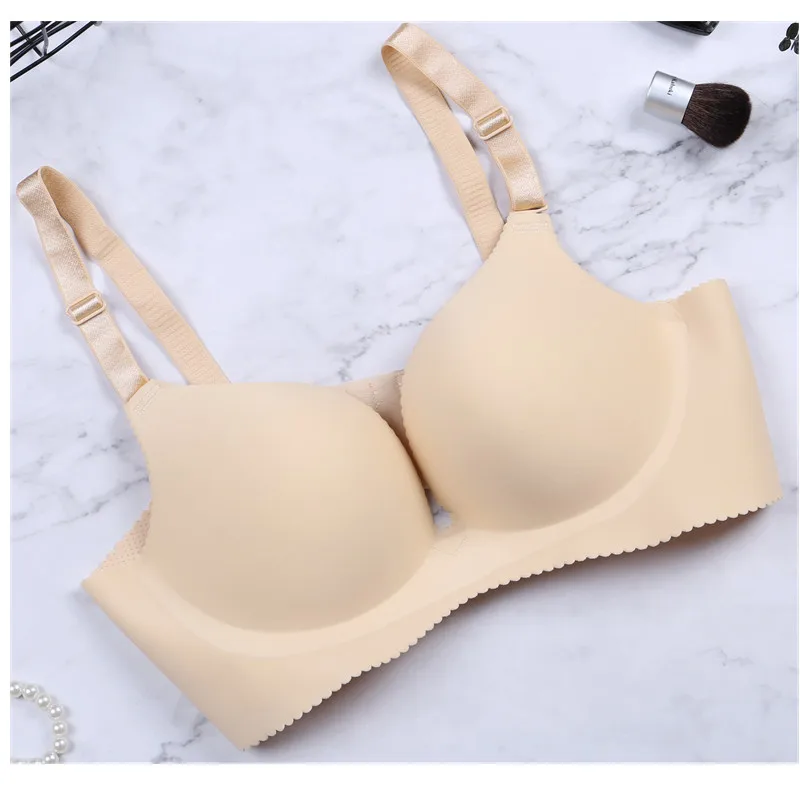 2018 neue Ankunft Draht Freies Bhs Für Frauen Sexy Bralette Nahtlose Hohl Push-Up Bh Komfortable Atmungs Bh Sexy Dessous