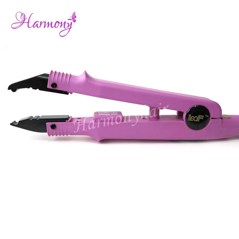 

Harmony Plus Hair new Loof Fusion Hair Extension Iron Keratin Bonding Tool Adjustable Temperature Fusion Heat Connector