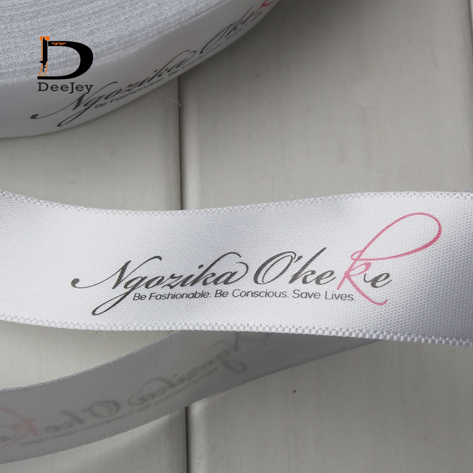 New Design Customized print Logo or Picture Ribbons For Girl Hair Extensions Wrap Coloured Ribbon 100yards/ lot