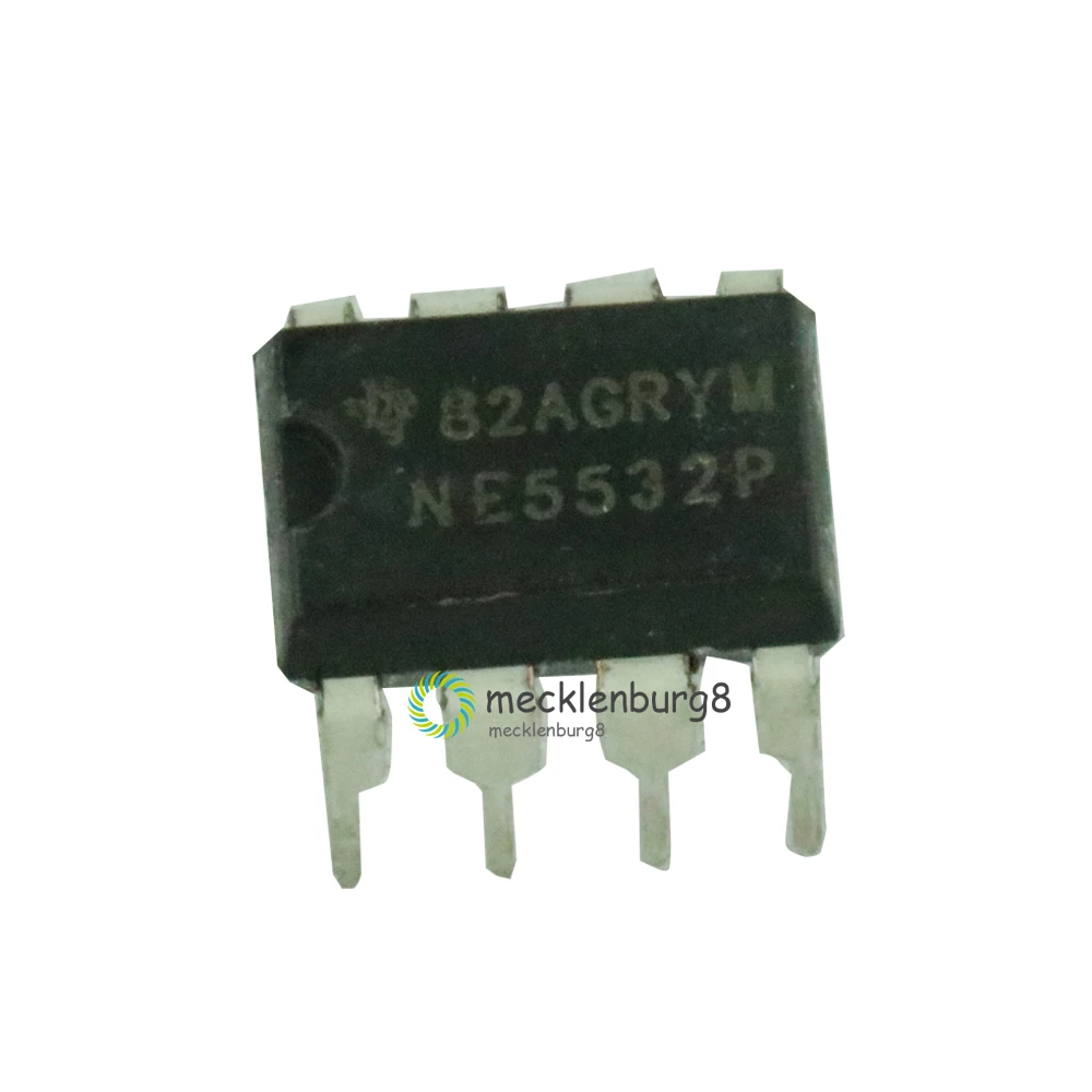 10 pieces. NE5532P NE5532 DIP-8 DIP8 double low noise op amp TI IC