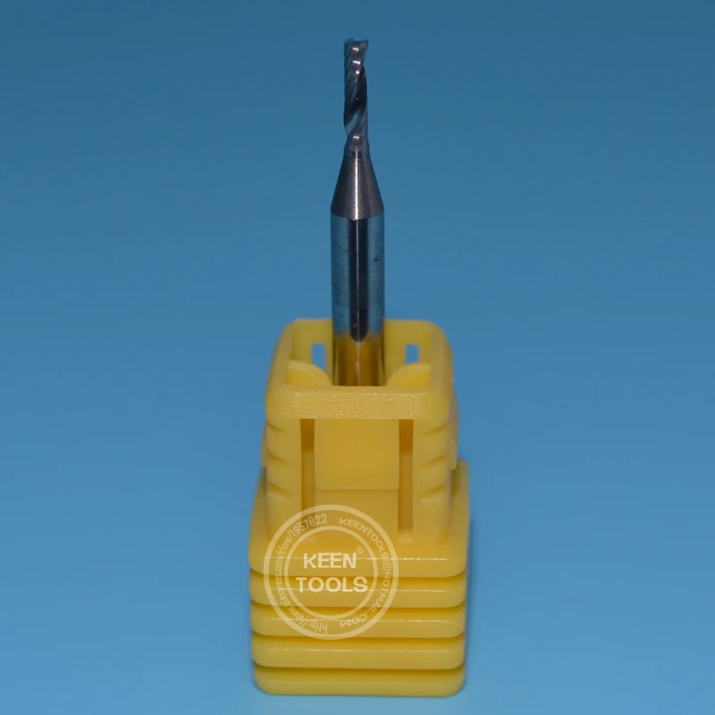 EM3.1.506mm(H2) High Quality Steel One Flute Spiral End Mill CNC Cutter Drill Bits For Acrylic,PVC