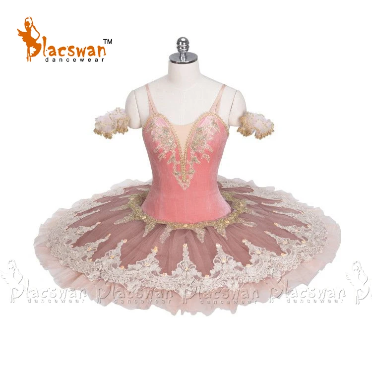 Peach Fairy Classical Tutu Pink Nutcracker Adult Professional Stage Performance Pancake Ballet Costume BT801