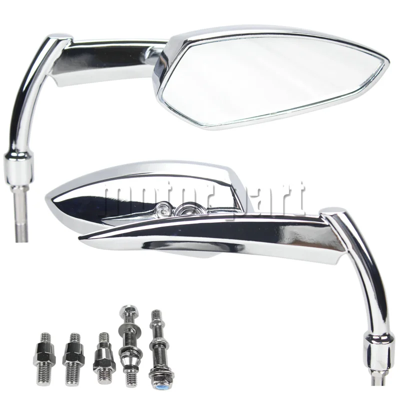 

Motorcycle Rearview Side Mirrors For Harley Dyna Street Electra Glide Road King Heritage Softail Fatboy Sportster 1200 883