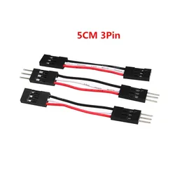 50pcs/lot 3pin 5cm Dupont Line Male to Male or Female to Male or Female to Female Dupont Cable for DIY KIT