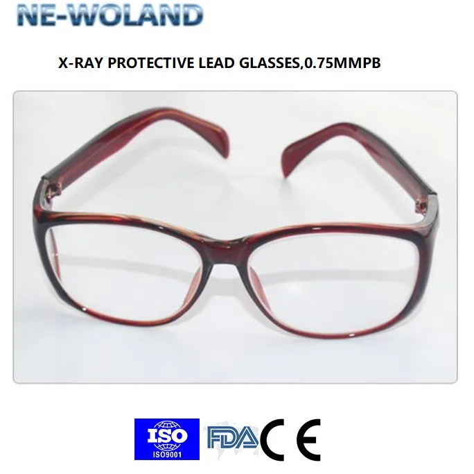 

X ray gamma ray protection lead glasses 0.75MMPB ,apply to Radioactive sites,Oral & dental clinic,hospital.