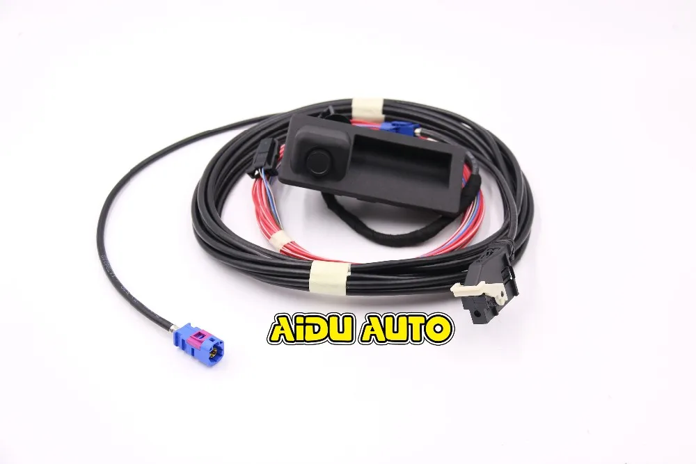 RCD510 RNS510 RGB REAR LOW CAMERA KIT RETROFIT FOR VW GOLF PLUS JETTA MK6 VI TIGUAN PASSAT VARIANT