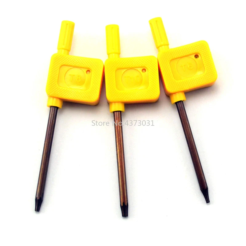 T6 T8 T10 screwdriver For Diy Knife material Making knife folding knife screw Removal Tools Plum screw driver