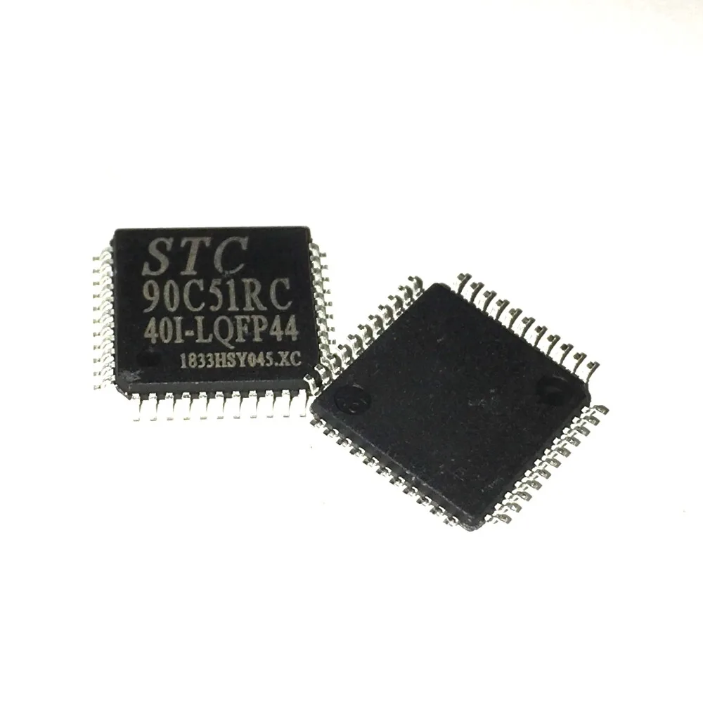 Novo stc90c51rc único microcomputador chip STC90C51RC-40I-LQFP44 original autêntico ponto