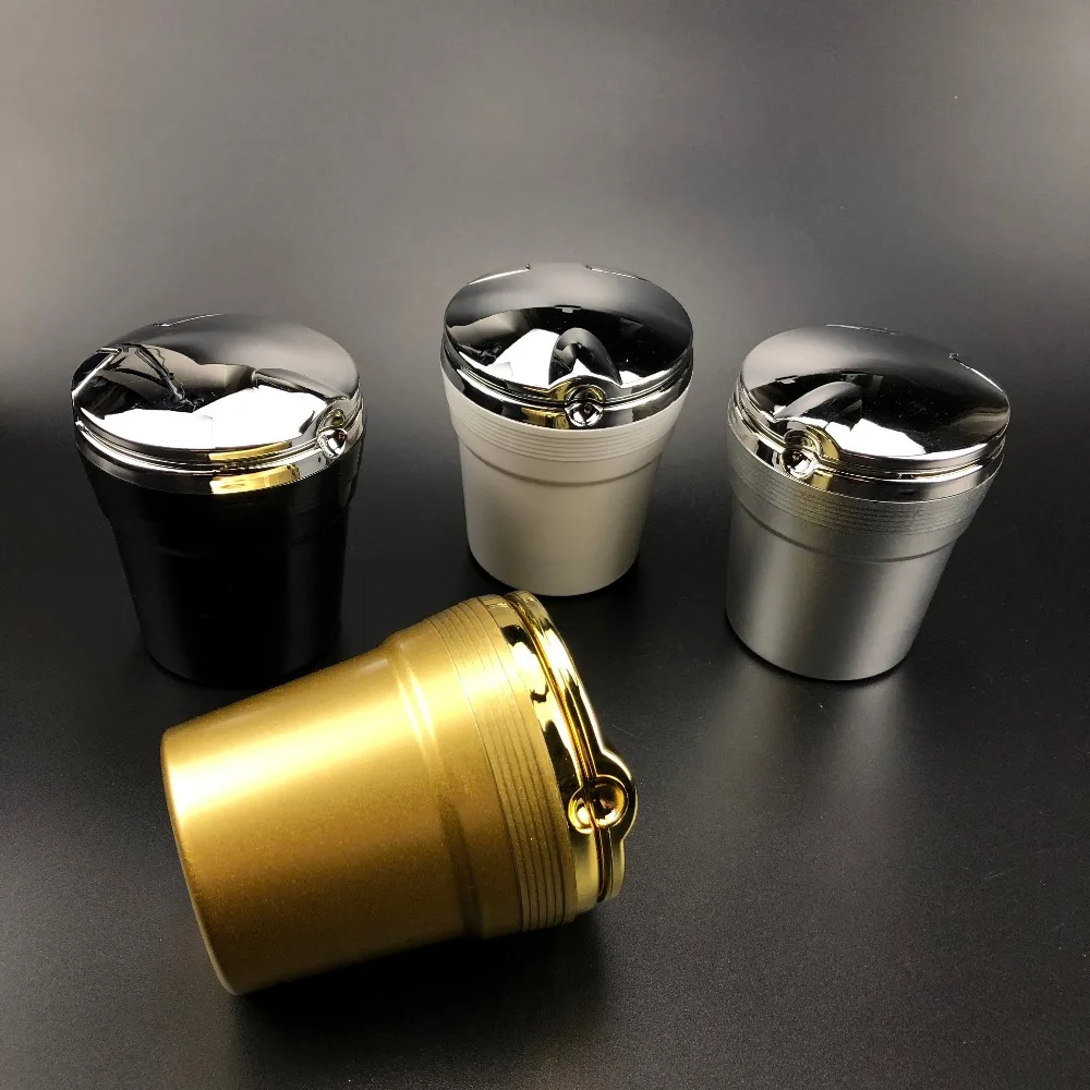 Автомобильная пепельница светодиодный светильник кой для удаления сигарет и дыма в путешествии, пепельница, автомобильный бездымный подстаканник для дыма, автомобильные аксессуары для хранения