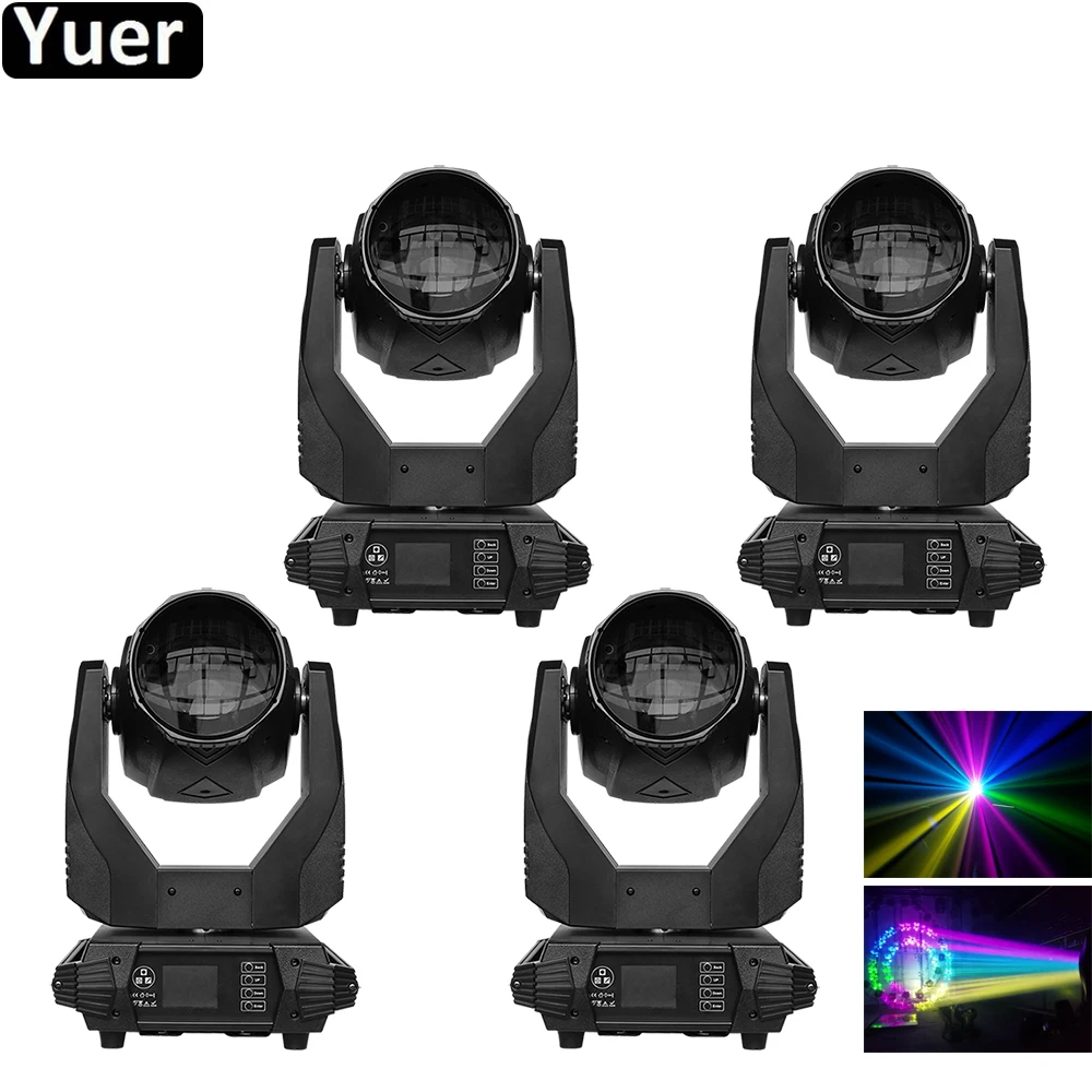 

4Pcs/Lot DJ Equipment 380W Super Beam Moving Head Light With 2 Independent Prisms Professional Concert Show Disco Stage Lighting