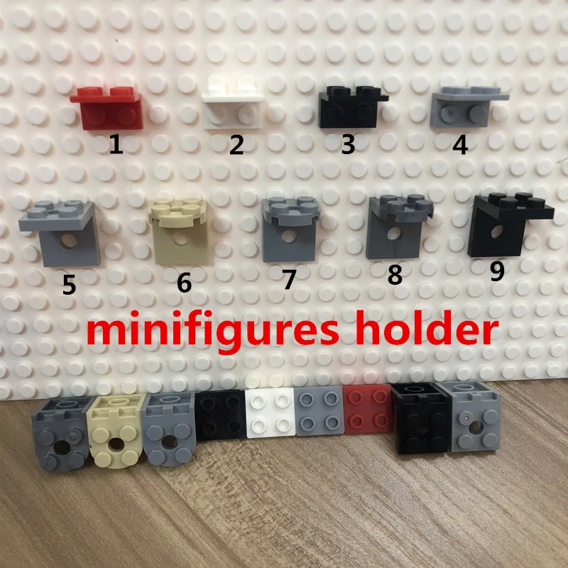 Dubbi DIY building block minifigs holder accessories Toys Compatible With Brands Baseplate toys for gift