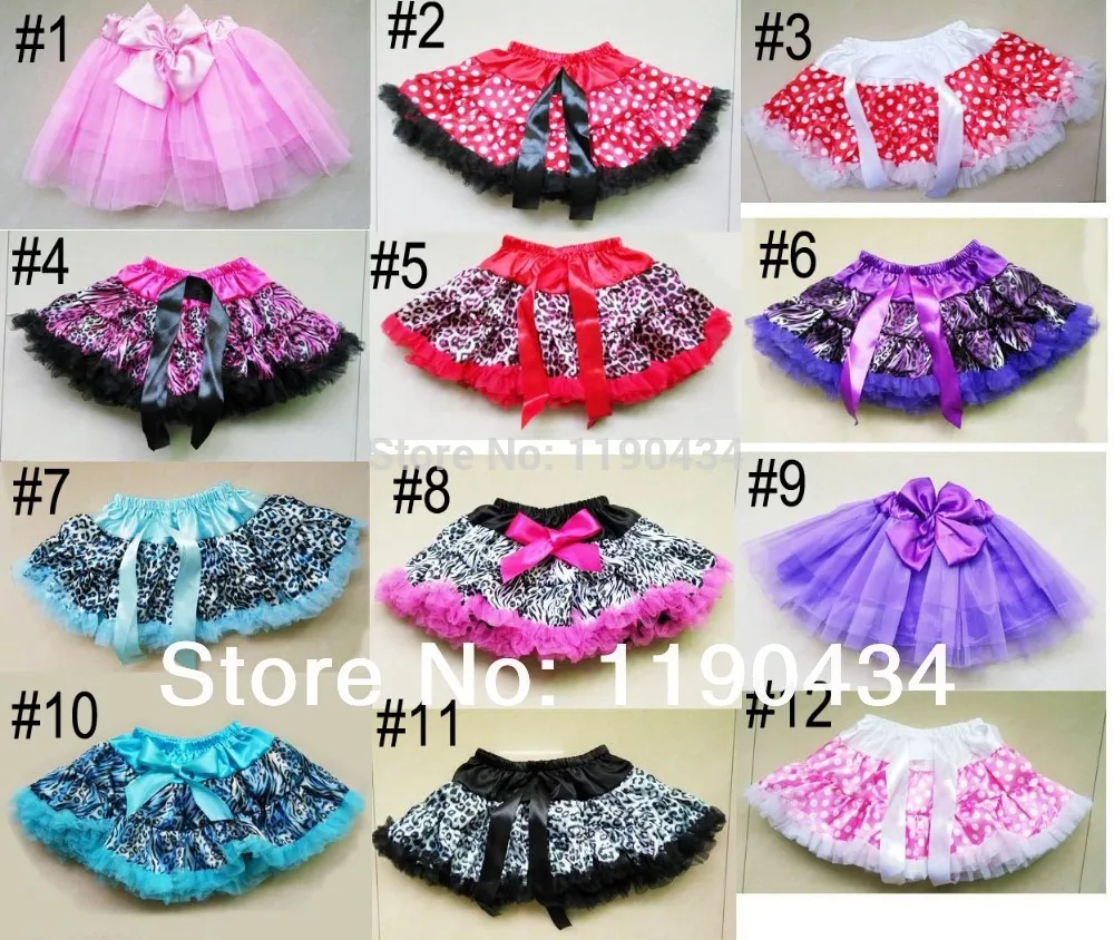 New Baby Kids Girls Ballet Dance Skirt Tutu Pettiskirt Girls leopard Print Pettiskirt Princess Skirt Free shipping