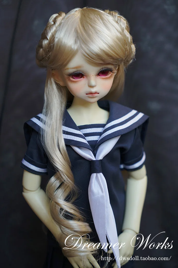 

1/4 1/3 scale BJD/SD accessories wig Long curly hair for BJD doll accessories,Not included doll,shoes,clothes and other D1331