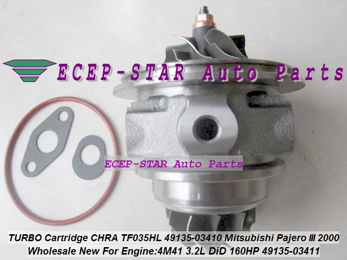 Turbo Cartridge CHRA TF035 49135-02910 49135-02920 1515A123 For Mitsubishi Shogun Pajero Montero 07- TRITAN 3200 4M42T 4M42 3.2L