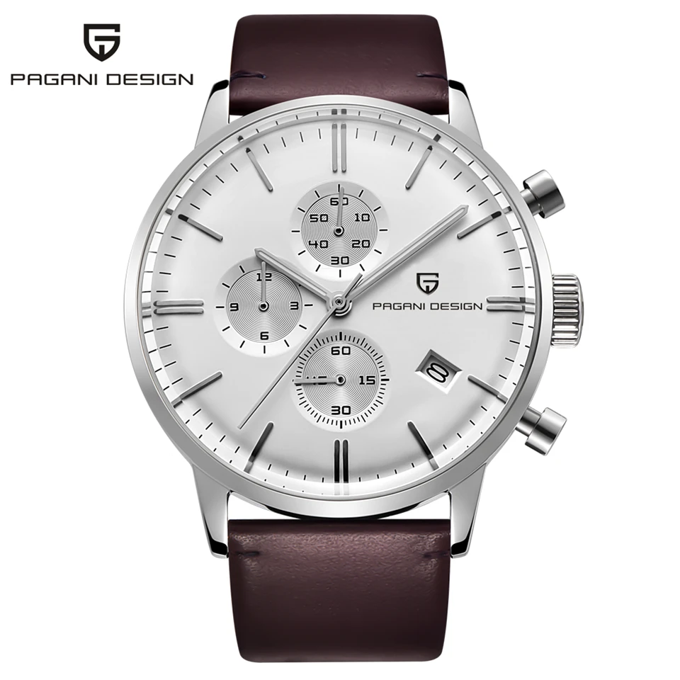 Relogio Masculino PAGANI DESIGN Quartz Watch For Men Brand Luxury Leather Casual Sports Wrist Watch Waterproof 2023 Reloj Hombre