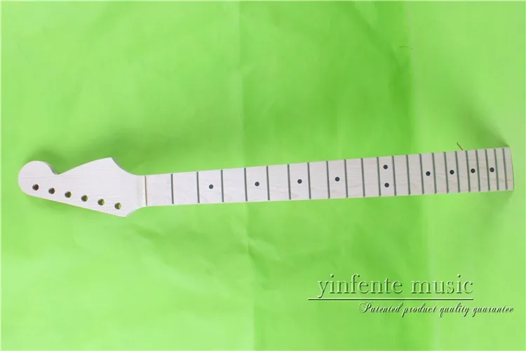 

one electric guitar neck high quality maple made with maple fingerboard