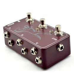 New 3 Looper Effect Pedal Switch-3 Guitar Looper Pedal with 125B Pedal BOX