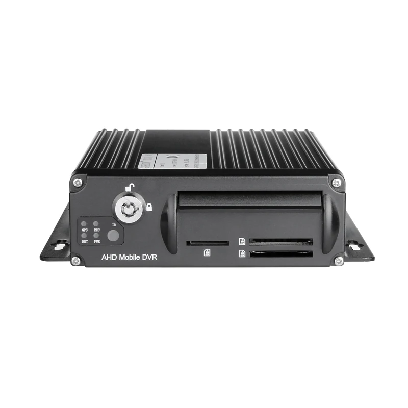 GISION 트럭 버스 택시 MDVR 4CH SD 4G 실시간 비디오 GPS 추적기, 1080P 소프트웨어 무료 CMSV6 차량 감시 DVR