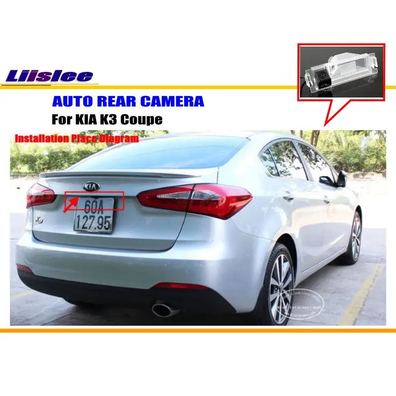 

For KIA K3 Coupe Car Rearview Rear View Camera Backup Parking Back AUTO HD CCD CAM Accessories Kit