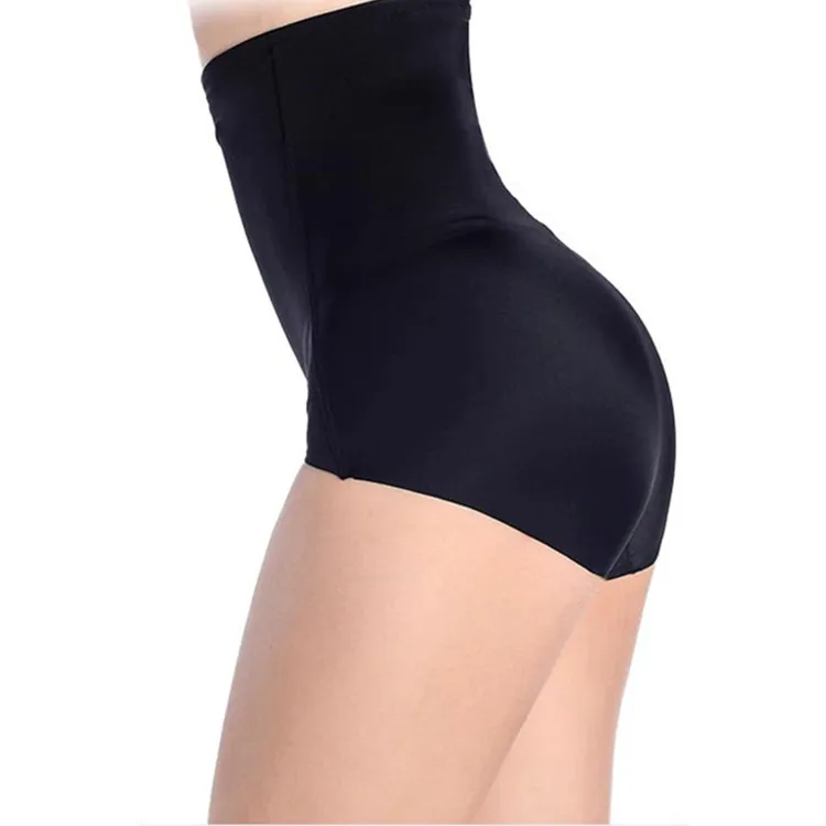 Ultra-thin High Waist Tummy Control Body Shaping Panty Slimming Underwear Women Seamless Control Panties L-3XL