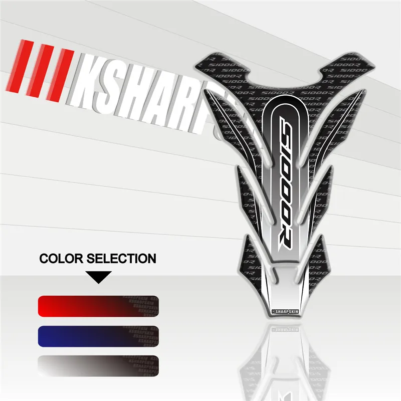 

Motorcycle 3D fuel tank pad protective decorative stickers For all BMW S1000R