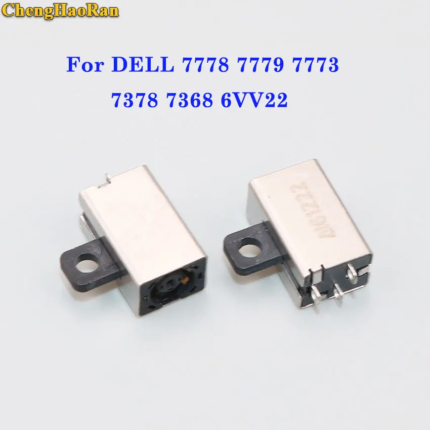 ChengHaoRan Cabo DC Power Jack Conector De Carregamento para DELL Inspiron 7778 7779 7773 7378 7368 6VV22 7353 7347 7348 7352 p57G