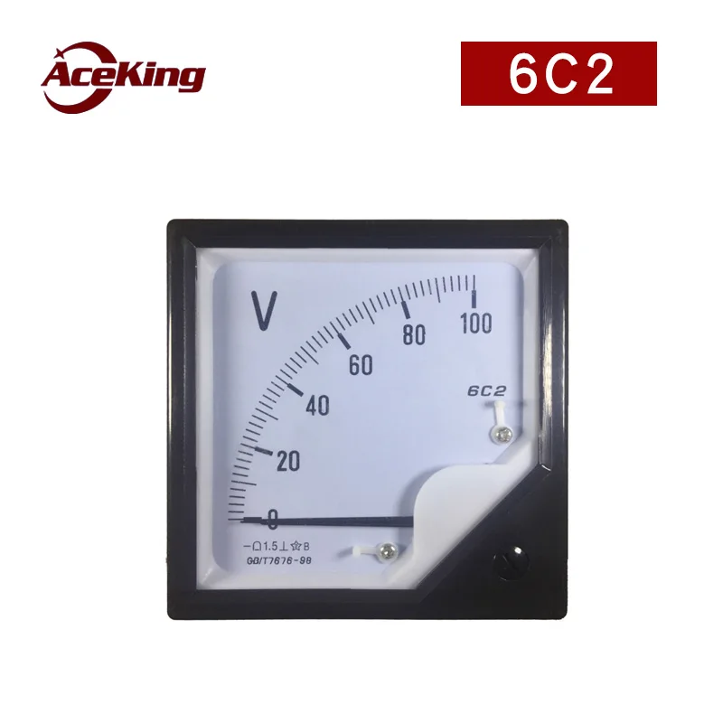 

Installation type board meter 6c2-a dc ammeter mechanical pointer type ammeter 15A digital ammeter 50v 100v 250v 600v