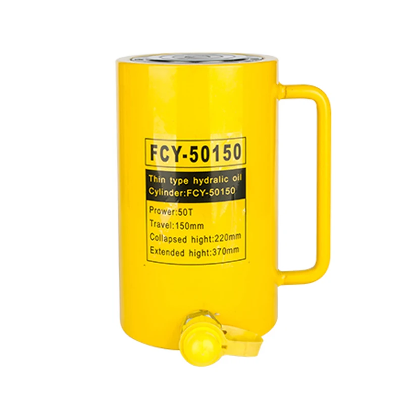 Long Type Hydraulic Cylinder FCY-50150 Hydraulic Jack with Output of 50T, Piston Stroke of 150mm