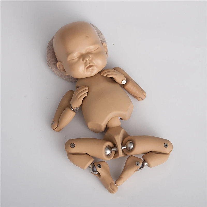 Almohadas redondas para fotografía de bebé recién nacido, accesorios para fotos de estudio, almohada pequeña para posar frijoles, 2 unids/set