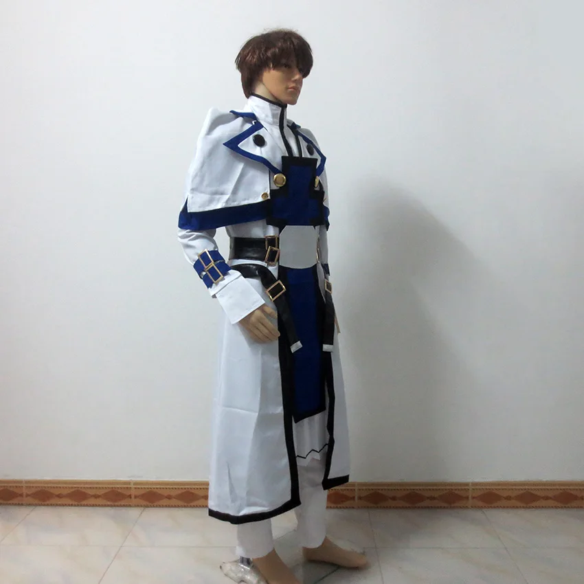 Guilty Gear Ky Kiske-uniforme de Halloween, disfraz personalizado de cualquier tamaño