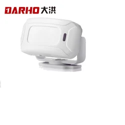 Darho-Sonnette d'entrée sans fil infrarouge, alarme de porte, capteur de mouvement IR, accessoires pour magasin, sécurité domestique, bienvenue, tendance