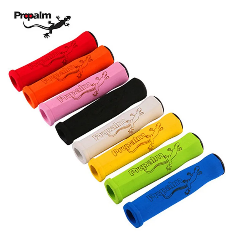 Propalm Bicycle grips ultralight sponge mtb road bike shock absorber foam grip bike grips lizard for 22.2mm handlebar