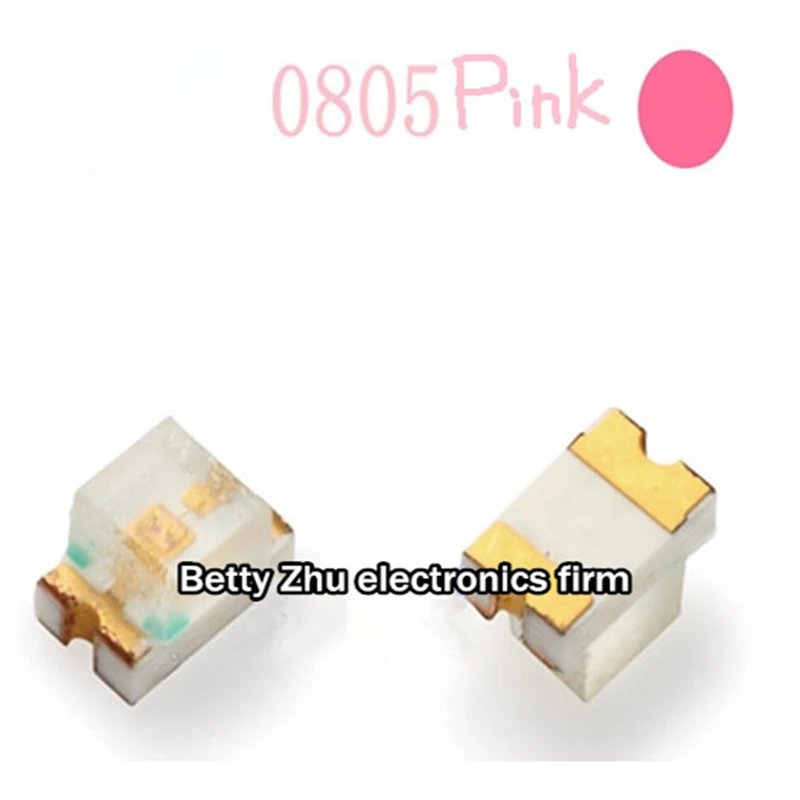 

3000PCS/LOT LED 0805 pink lamp beads light-emitting diodes 2012