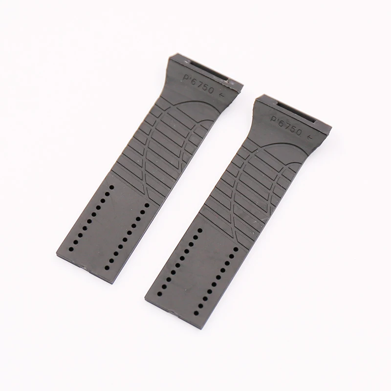 Watch accessories rubber strap For Porsche men and women outdoor sports waterproof silicone strap P6750