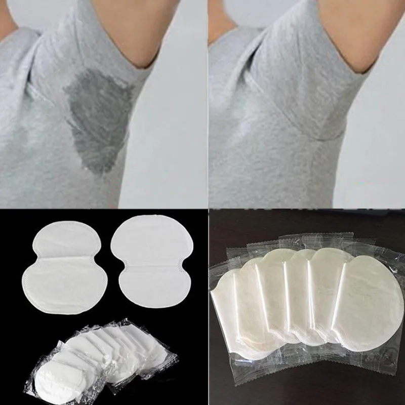 100PCS/200PCS Summer Deodorants Cotton Pads Underarm Dress Clothing Armpit Care Sweat Scent Perspiration Pad