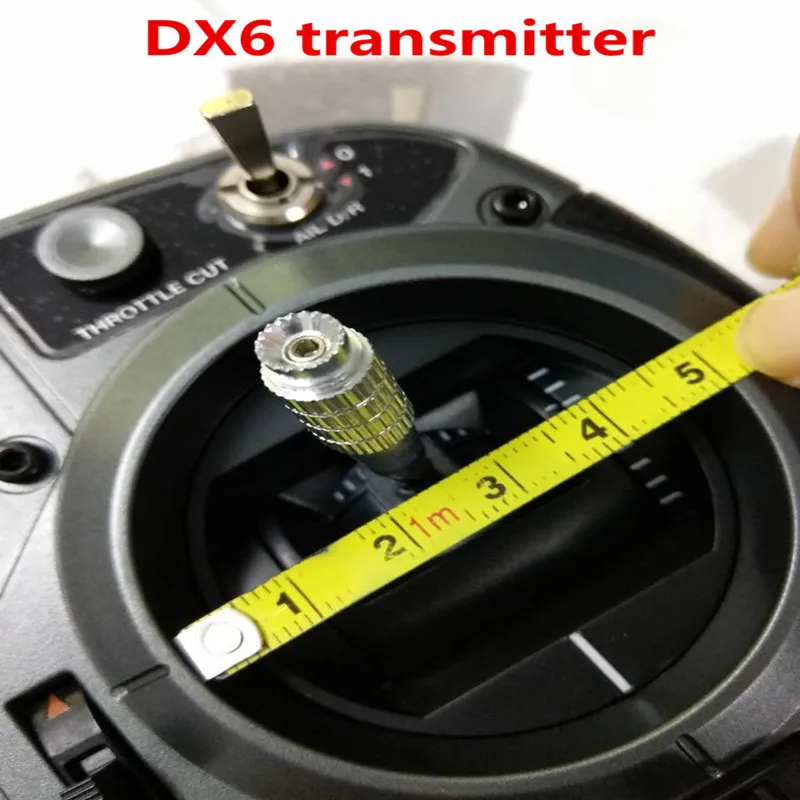 Radio Rocker Transmitter Gimbal Sticker Assembly Suitable for Spektrum DX6i HpbbyKing ORX T-SIX Throttle Steering Rod 2Pcs/Lot