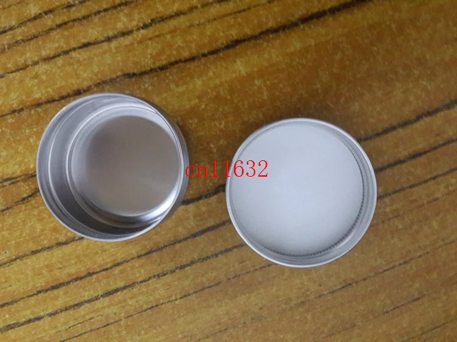 1000 cái/lốc Miễn Phí Vận Chuyển 30 ml Rỗng Nhôm Hộp Nồi Vòng Kim Loại Container Mỹ Phẩm Lưu Trữ Chảo Jar cho Eyeshadow Nail 30 gam