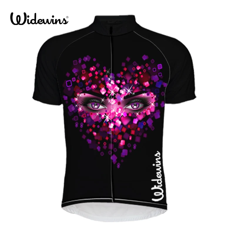 

2020 New Woman eyes clear women Cycling jersey black tops/short sleeve bike clothing summer style 5717