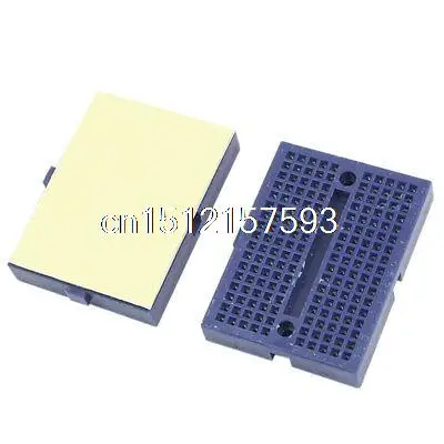 2pcs Blue Universal 170 Tiepoint Circuit Test Solderless Breadboard SYB-170