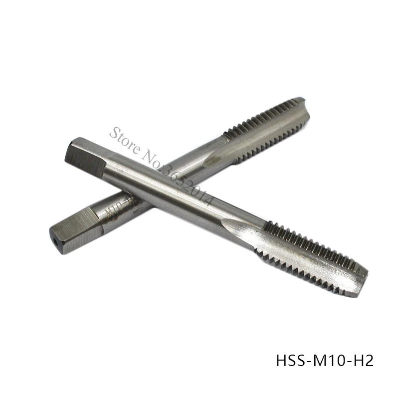 1PCS M10 M12 HSS Tap Straight Flute Machine Tap M10X1 M10X1.25 M10X1.5 Right Screw Metric Tap Drill Thread Die Tap Plug Tool