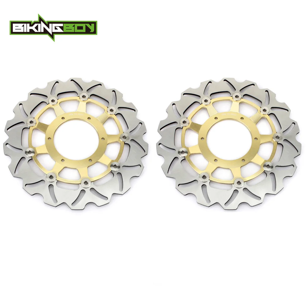 BIKINGBOY Front Brake Discs Rotors Disks CB 1000 R 08-21 CB1000R ABS 09-16 CB 1300 F SF SuperFour 03 04 05 06 CB 1284 03-08 07