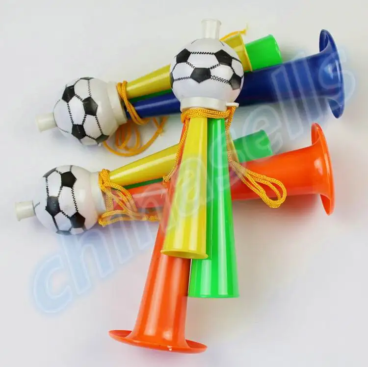 1pcs Colorful Three Tubes cheering High-pitched Voice Horns soccer football horn Party Carnival Sports Games Noice makers