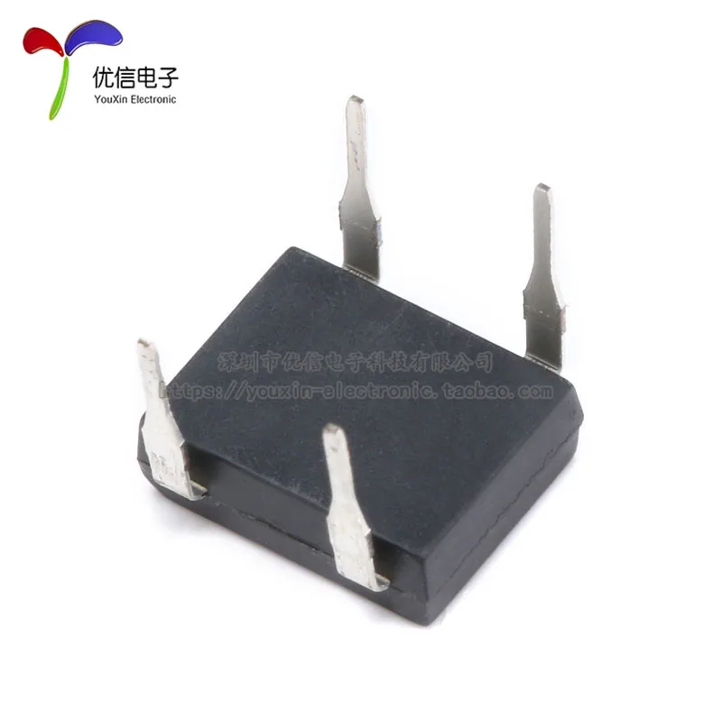 Straight through DB207 2A 1000V rectifier bridge pile single phase glass passivated rectifier